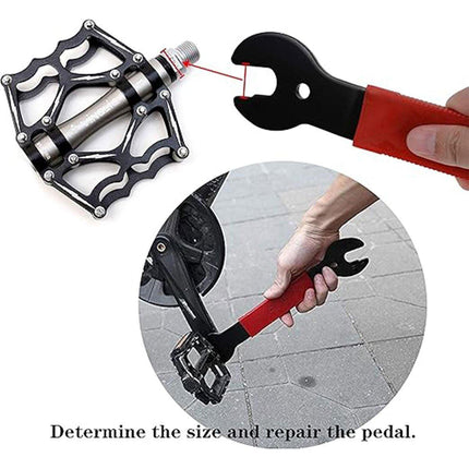 Durable Bicycle Pedal Removal Tool 15mm 16mm 17mm Bike Repair Uphold Wrench Tool