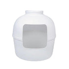 Plastic Pet Kennel Small Dog Cat Litter Box Teddy Villa Easy Clean Hair Guard