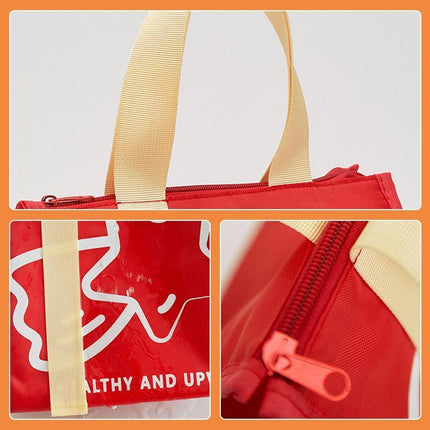 Portable Insulated Thermal Cooler Lunch Box Carry Tote Picnic Case Storage Bag - Aimall