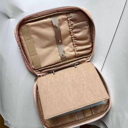 Elegant Travel Jewellery Organiser Portable Clutch Bag Storage Case for Women
