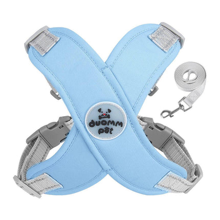 Reflective Dog Leash Vest Type Pet Harness Adjustable Chest Strap Small Dogs