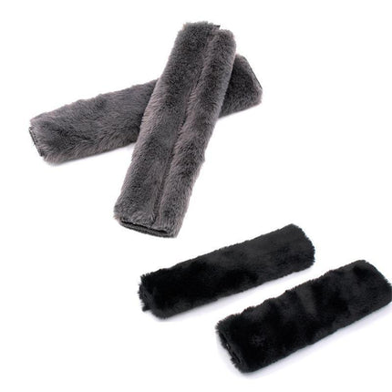 2pcs Car Seat Belt Strap Pad Soft Harness Shoulder Cushion Cover Protector - Aimall