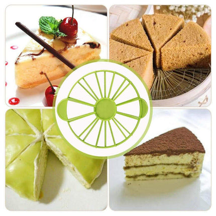2pcs Cake Slicer Equalizer Split Cutter Baking Tools Plastic DIY Cake Divider