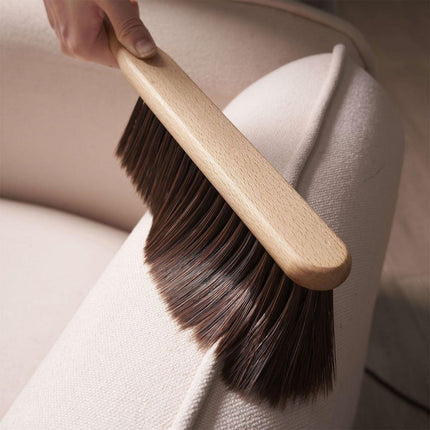 Household Log Color Soft Rubber Hair Long Handle Cleaning Brush Dusting Brush