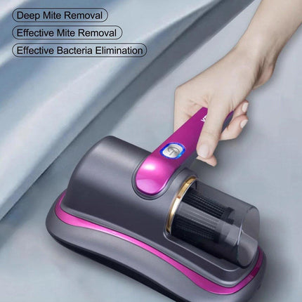Rechargeable Wireless Mite Removal Vacuum UV Sterilizer Portable Home Bed Clean