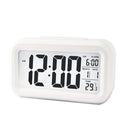Digital Bedside Led Snooze Alarm Clock Time Temperature Day/Night Desktop Clock - Aimall