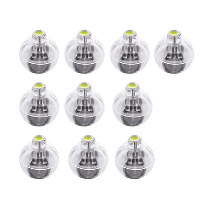 UP 100PCS LED Balloon Lamp Lights Lantern Light Balloons Glow Christmas Party Yellow - Aimall
