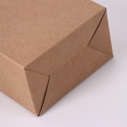 100PCS Christmas Gift Packing Paper Bag Candy Cookie Treat Box Kraft Party Bag - Aimall