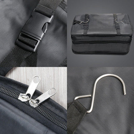 Foldable Clothes Organizer Wardrobe Hanging Storage Bag Convenient Space Saver