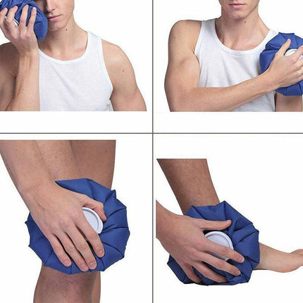 Ice Bag Reusable Injury Heat First Aid Cold Knee Head Pain Relief Cooler Pack - Aimall