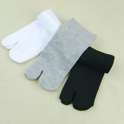 Two Toe Socks Japan Style Clog Props Hotel Bath Spa Socks Comfortable Tube Fit