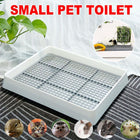 Rabbit Toilet Animal Toilet for Small Pets Litter Box Clean Hygiene Accessory