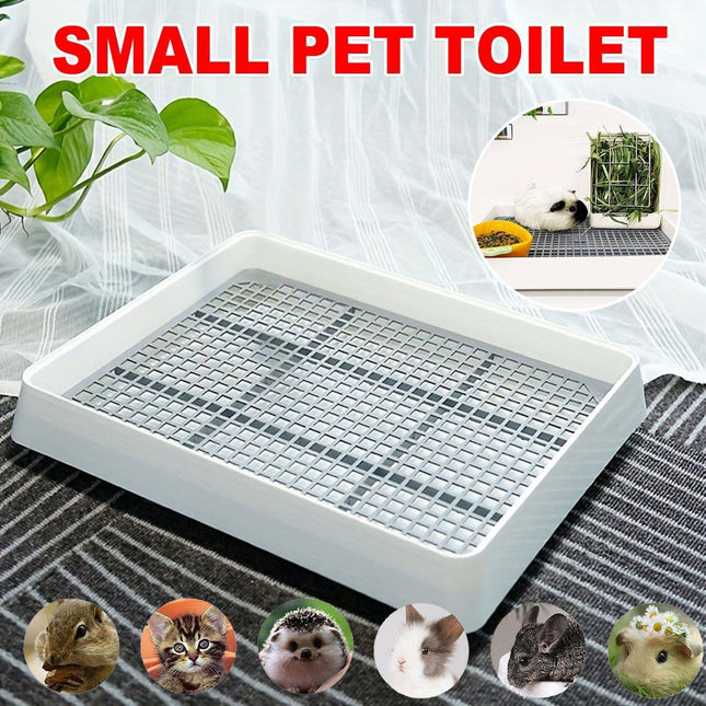 Rabbit Toilet Animal Toilet for Small Pets Litter Box Clean Hygiene Accessory
