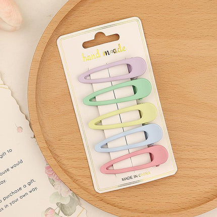 Clip Alloy Duckbill Clip Korean Style Hair Clip Female Hairpin Hair Accessories - Aimall