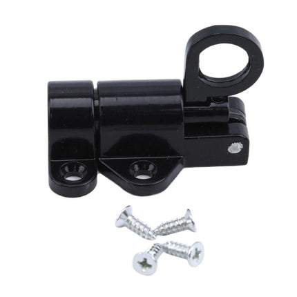 5PCS Aluminum Alloy Spring Bolt Self-Closing Sliding Door Window Lock Buckle Set