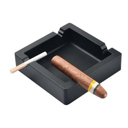 Square Silicone Cigar Ashtray Large Drop Resistant Ash Holder Tray