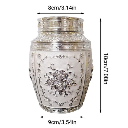 Large Sealed Jar Pet Urn Storage Jar for Pet Ashes Keepsake Memorial Container