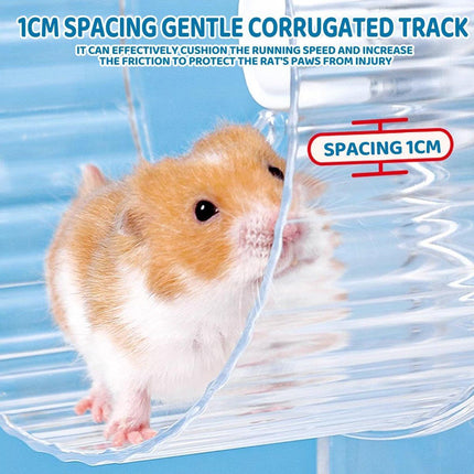 Quiet Hamster Running Wheel Small Pet Treadmill Exercise Ball Toy Supplies