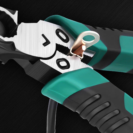 Labor-Saving Multi-Functional Tiger Pliers Flat Needle-Nose Diagonal Wire Pliers