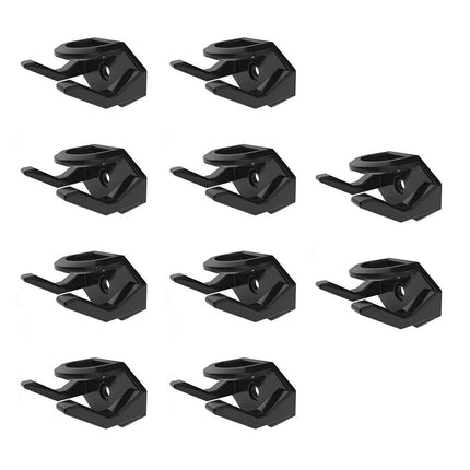 10PCS Self Adhesive Hat Rack Display Hooks Wall Door Baseball Cap Holder Hanger