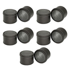 10pcs Open Window Cake Tin Box Bakery Biscuit Packaging Storage Tin Box Set