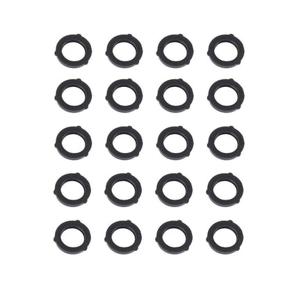 100pcs Silicone Rubber Seal Gasket Ring for Pipe Fitting Water Leak Proof