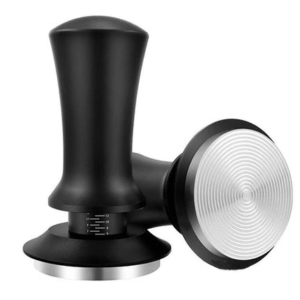 Adjustable Coffee Tamper with Scale Constant Pressure Espresso Powder Press Tool