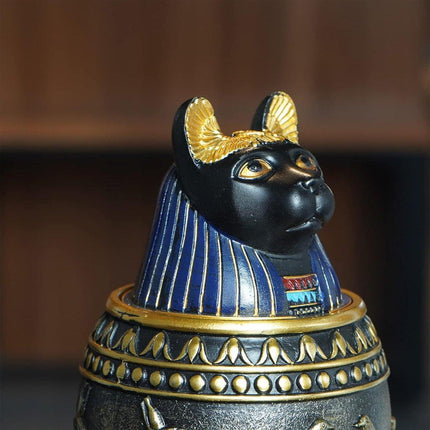 Pet Urn Storage Jar Decorative Ornament for Home Memorial Ashes Container