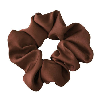Large Scrunchies Silk Satin Elastic Hair Hair Bands Rope Tie Ponytail Accessory - Aimall