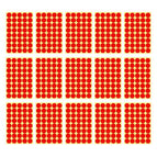 25mm 40 Dots - 15 Sheets