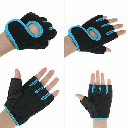 M Size Sports Gloves Weight Lifting Exercise Training Workout Bike Riding Men Women - Aimall