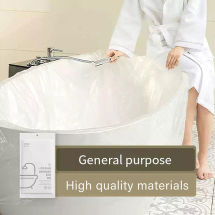 30pcs Bath Film Hotel Toiletries Set Bathtub Liner Hygiene Bags for Spa Travel