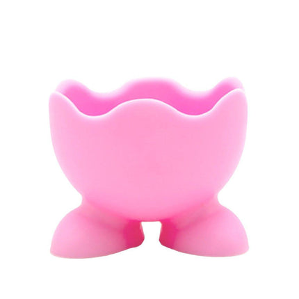 7PCS Breakfast Serving Cups Holders Set Boiled Egg Kitchen Silicone Egg Cup