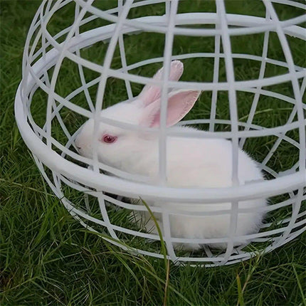 2pcs Rollable Round Cage Small Animals Durable Housing Pet Protection Enclosure