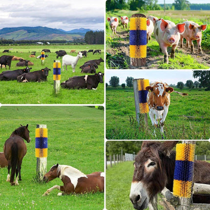 Multifunctional Livestock Brush Massage Scratching and Cleaning Rubbing Brush