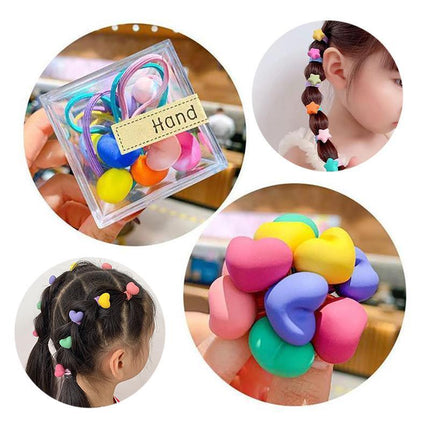 Hair Band Child Accessories Elastic Multi Colour Fashion Girls Small - Aimall