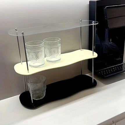 Removable Acrylic Display Stand Desktop Storage Organizer Holder Perfume Rack