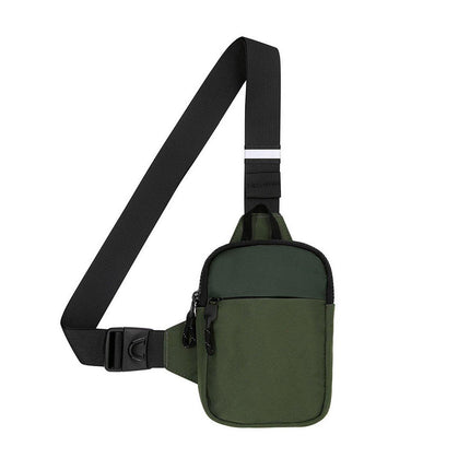 Sports Chest Bag Crossbody Backpack Mini Fashion Satchel for Outdoor Travel