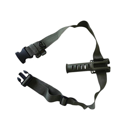 Adjustable Fishing Rod Holder Belt Portable Waist Strap Fishing Gear Rod Storage