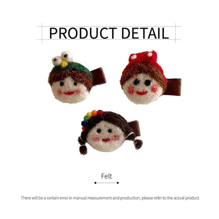 Simple Cartoon Hairpin Cute Styling Hair Accessories Fashion Gift
