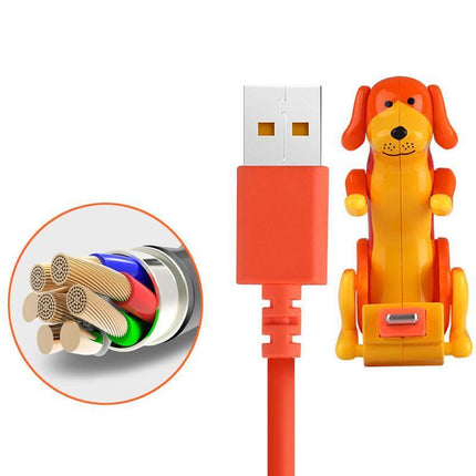 Cute Funny Humping Dog Fast Charger Cable For Micro-USB Charging - Aimall