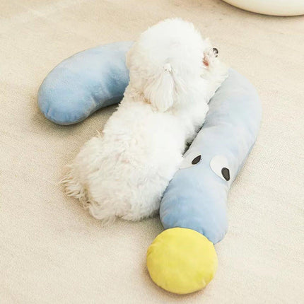 Soft Plush Pet Pillow for Dogs Cats Sleeping Cuddle Pillow Comfort Cushion