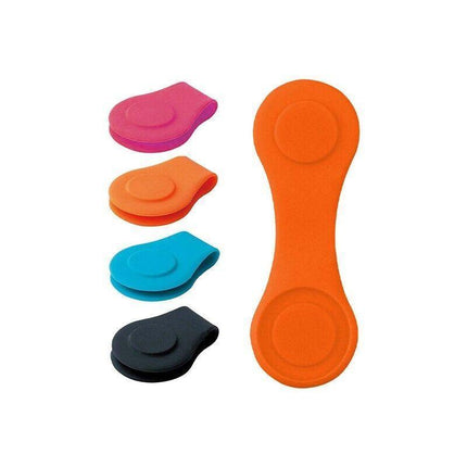 1Pc Silicone Golf Hat Clip Ball Marker Holder With Strong Magnetic Diy - Aimall