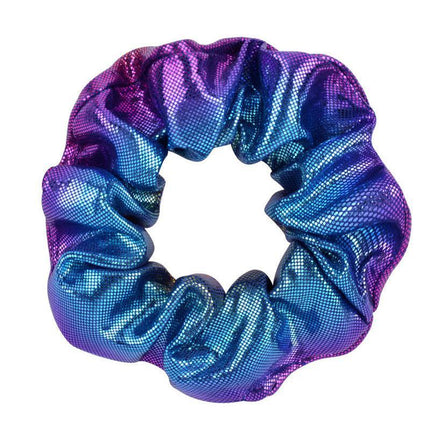 10PCS Shiny Metallic Elastic Hair Ties Women Hair Scrunchies Ponytail Holder - Aimall