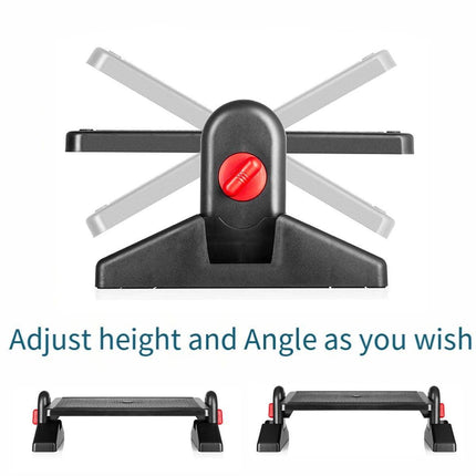 Ergonomic Footrest Stool for Office Foot Pedal Massage Footboard Home
