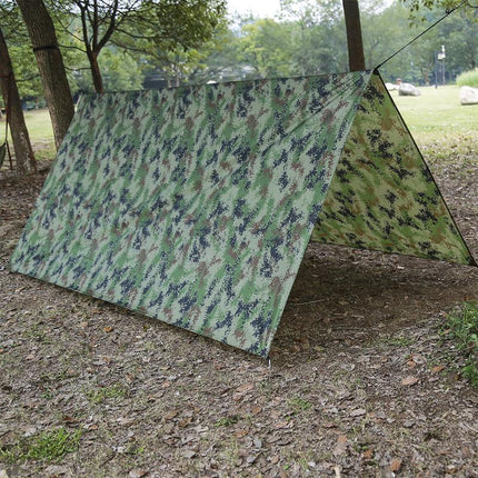 Waterproof Outdoor Camping Tarp Rain Fly Tent for Canopy Hammock Hiking Cover - Aimall