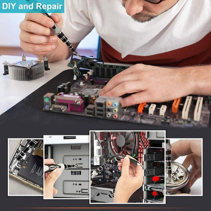 115 IN 1 Precision Screwdriver Set Torx Computer PC Phone Watch Repair Tool Kit - Aimall