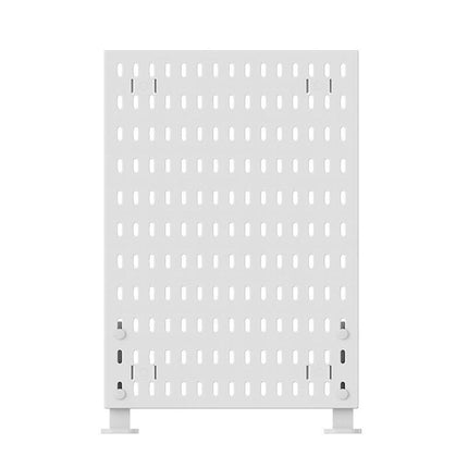Clip-On Vertical Hole Board Desktop Organizer Punch-Free Office Partition Shelf