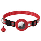 For Apple AirTag Cat Dog Collar Reflective Pet Collar Case Air Tag GPS Anti-lost - Aimall