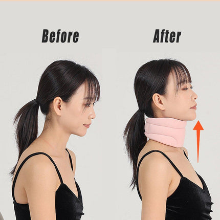 Neck Brace Support Anti Bow Forward Cervical Neck Straightener Pain Relief Sleeve